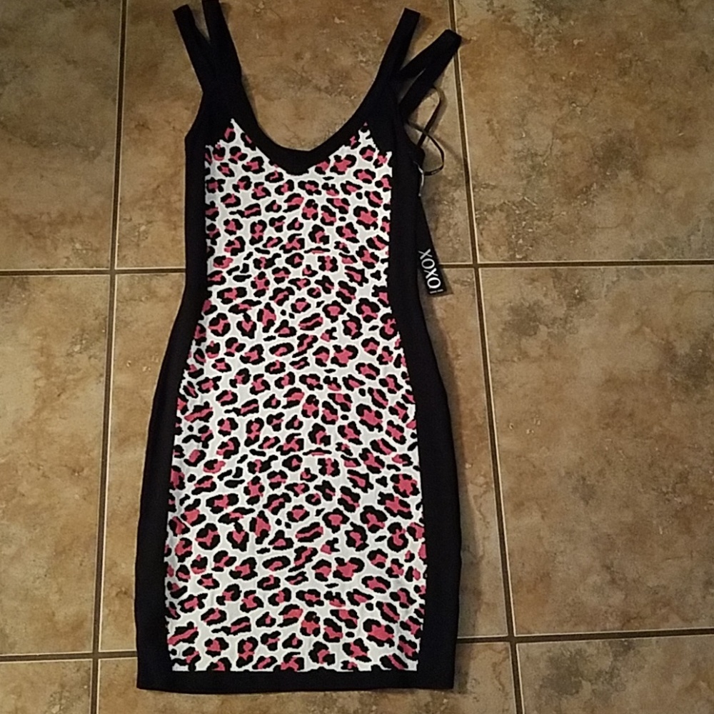 Leopard prints dress